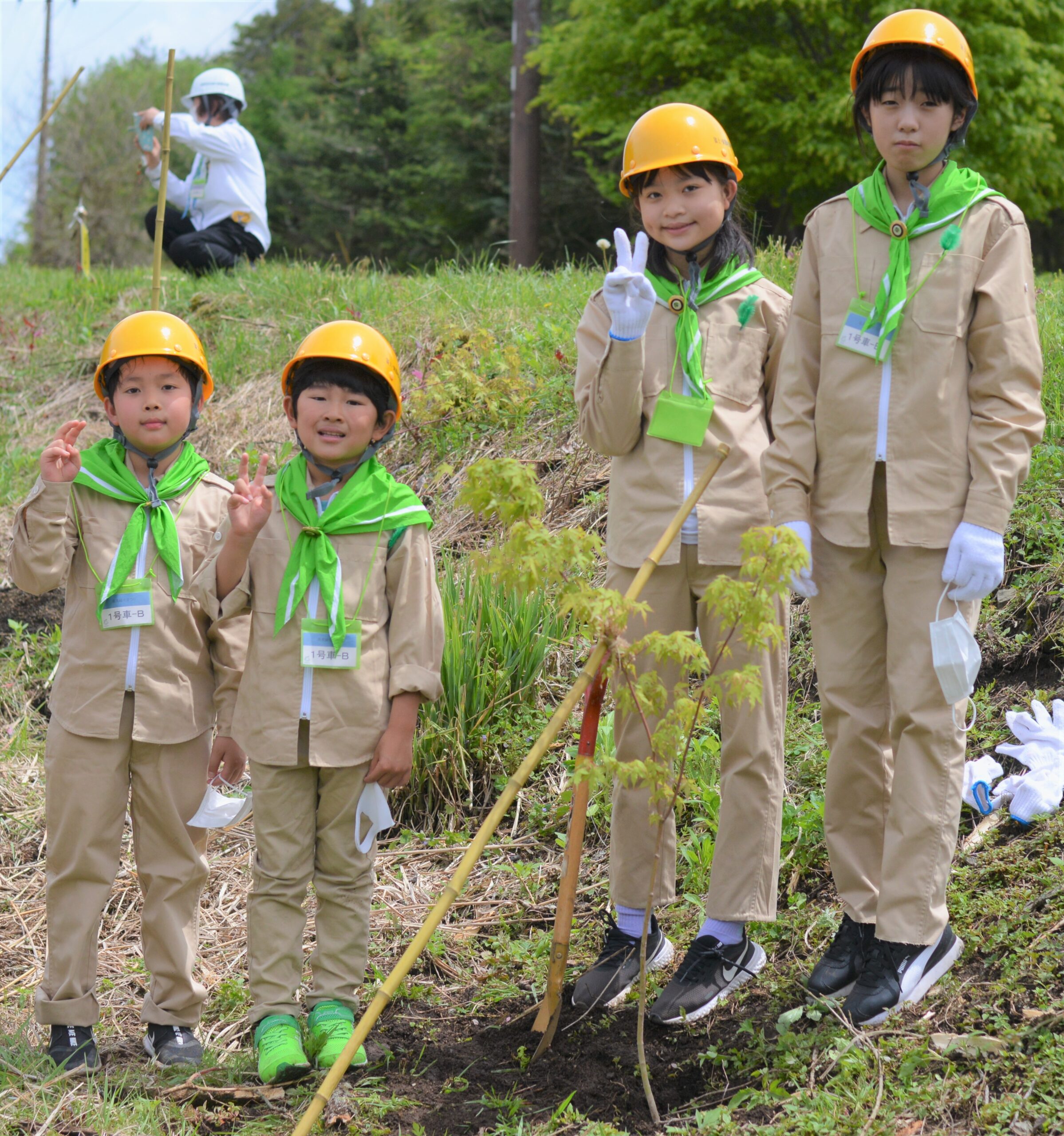 こどもの森＠令和４年度　県民緑化祭りin鳴沢村に参加（令和４年５月１４日）