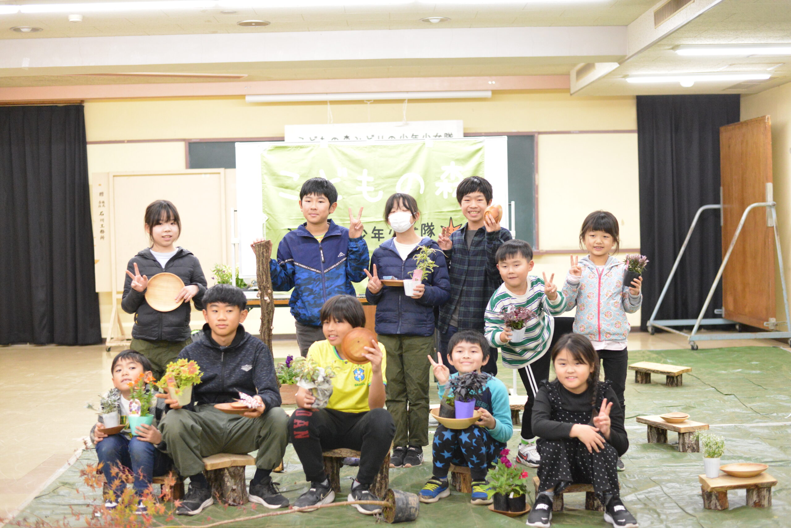 こどもの森＠森と木の体験活動（令和７年１１月１５日）